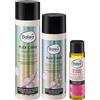 Balea Professional Set di 3 per la cura dei capelli danneggiati: Shampoo PLEX CARE (250 ml) + Balsamo PLEX CARE (200 ml) + 1 Olio per capelli Elixier GLOSSY LONG cura intensiva (20 ml), 470 ml
