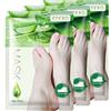 P-Beauty Cosmetic Accessories | Maschera per piedi all'aloe vera, peeling per i piedi per contrastare la pelle secca e screpolata | peeling per piedi per pelle pura sui piedi (3 paia)