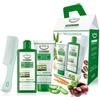 Equilibra Capelli, Kit Tricologica, Shampoo Repair Ristrutturante e Rinforzante, Balsamo Repair Ristrutturante e Rinforzante, Pettine a Denti Larghi Districante, Confezione Regalo
