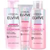 L'Oreal Paris L'Oréal Paris Elvive Glycolic Gloss Set Balsamo 150ml + Shampoo 200ml + Trattamento Laminazione 5 Minuti 200ml per Capelli Spenti e Porosi Lucentezza Intensa e Duratura - Set da 3