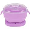 Depisuta Scaldacera Elettrico Portatile per Depilazione, 100 W 400 Ml Scaldacera e Scaldacera Elettrico Professionale, Crogiolo Pieghevole per Cera in Silicone, Antiaderente (PURPLE)