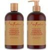 Shea Moisture SheaMoisture Shampoo e Balsamo per capelli secchi e danneggiati Miele di manuka e olio di mafura set per la cura dei capelli Shampoo 1x 384 ml, Balsamo 1x 384 ml