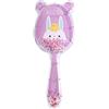Mrkeung Pettine per capelli per ragazze Districante Spazzola per capelli Pettine per massaggio Glitter Leggero Pettine senza dolore per tutti i tipi di capelli Bear 14