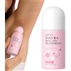 Soelegant Deodorante roll-on Sakura Stick, deodorante per tutto il corpo senza alluminio, da donna, infuso con vitamina C e aloe, protezione duratura da odori e sudore, formula idratante delicata per una pelle