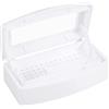 AYNEFY Vassoio Sterilizzatore per Strumenti per Unghie, Vassoio per Sterilizzatore per Strumenti per Unghie Scatola per Sterilizzazione, Contenitore per Disinfezione in Plastica
