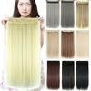 IMISSU Capelli Lunghi Naturali Spessi Dritti Clip in Estensioni Dei Capelli Sintetici Posticci per Donne (613 Blond,28 Inch)