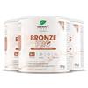 Nature's Finest Bronze PRO - Integratore Solare in Polvere con Betacarotene Ultra Attivo - Abbronzante da Bere per Corpo e Viso - Acceleratore Naturale con Collagene e Biotina - 375 g