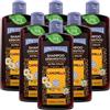 FEI FAN Shampoo Erboristico Extra Dolce CAMOMILLA, Per Capelli Chiari. Il 98,8% Degli Ingredienti è Naturale o Di Origine Naturale 250ml (6 Flaconi)