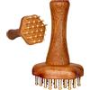 Generic Meridian - Pettine a rullo ergonomico professionale in , spazzola per massaggio anticellulite, spazzola a pressione Meridian, massaggiatore a rullo, scrubber ergonomico per donne, schiena, gambe