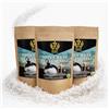 HAF® Sale esfoliante per pelli sensibili e secche | 3 x 1 kg in sacchetti | Sale Peeling 100% naturale dalla Giordania per viso e corpo | Scrub corpo per sauna, doccia e bagno turco