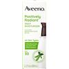 Aveeno, Facial Moisturizers Positively Radiant Daily Moisturizer, SPF 30, 2.5 fl oz by Aveeno