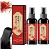 Generisch Saffron Hair Blackening Spray, Saffron Hair Spray with Natural Herbal Essence, Formula anti-crespo & Hair Strengthening Formula, Restores Shine & Darkens Grey Hair (100 ml) (2)