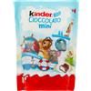 CAIYA Ferrero Kinder Cioccolato Mini Barrette di Cioccolato al Latte con ripieno al latte 120g