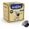 Generico Caffè BORBONE Dolce Rè Miscela NERA, 128 Capsule compatibili con Nescafè Dolce Gusto, Intenso e Forte, Formato 8 Bustine da 16 -DD-