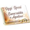 Generico Cioccolatini personalizzabili - Matrimonio - Compleanno - Nascita - Battesimo - Comunione - Cresima - Laurea - SENZA GLUTINE - Cioccolattini Personalizzati 30 pezzi (opzioni quantità) (Matrimonio 2)