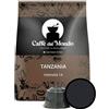 Caffè dal Mondo 70 Capsule compatibili con Dolce Gusto - 5 Pack - Tanzania Bukoba - Intensità 14 - Caffè dal Mondo