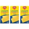 MENDOSA Schär Lasagne All'Uovo Senza Glutine, Senza Precottura, 250g, Confezione da 3