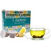 Caffè Vulcanus, 80 capsule di tisana ZENZERO & LIMONE, Capsule compatibili con le macchine ad uso domestico Nespresso®*