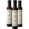Ranieri Olio Ranieri, Condimento in Olio Extra Vergine d'Oliva al Basilico, Profumo di Natura Basilico Pack 3 bottiglie 250ml