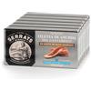 Serrats CONSERVAS SERRATS - Acciughe del Cantabrico in Olio d'Oliva Affumicato - 6 Lattine x 50g (Totale: 300g) - Lavorazione Artigianale, 100% Naturale, Senza Spine, Gourmet, Alto contenuto di Omega 3