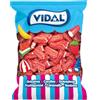 Vidal Caramelle Gommose Mattoncino Fragola Zuccherati Vidal Busta da 250 Pezzi 1,6 kg