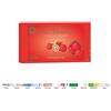 Confetti Maxtris Maxtris - Confetti Les Noisettess Classic alla nocciola 2 KG + 100 bigliettini (Rosso)