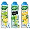 Teisseire Set di 3 sciroppi Teisseire Zero Zuccheri (Limone Verde, Mojito, Limone) per Bevande Rinfrescanti, Cocktail, Bidone Riciclabile, 3 x 60 cl