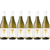 CANTINA TRAMIN KELLEREI Confezione 6 bottiglie Vino Tramin Alto Adige Cuvée T Bianco | Il T Bianco è una Cuvée che unisce i vitigni tipici dell'Alto Adige: Chardonnay, Pinot Bianco, Sauvignon, Riesling