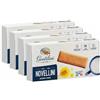 Generico Biscotti Novellini al Latte e Miele 250 g Colazione Tradizionale Friabili e Delicati Ideali da Inzuppare Disponibili in Confezione da 4 o 8 Pezzi (4 Confezioni)