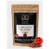 Frutteo Carolina Reaper Chili - Record Mondiale Piccantezza - Frantumato 3-5 mm 50 g - Peperoncino Estremamente Piccante - Uso Alimentare