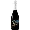 BRANDGIFT.IT Bottiglia Personalizzata Compleanno Santero 958 NERA Spumante Extra Dry Perlage Floreale Bottiglie Personalizzate Anni Compiuti Ottimo Regalo Per Brindisi Originali (BLU, 60 ANNI)