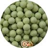 EinsSein 0,35kg Palline di cioccolato con nocciole e cioccolato fondente e bianco verde chiaro lucido | confetti mandorla matrimonio laurea cioccolato nascita bimbo colorati bambina | confettata kit
