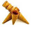 Jaspert Eiswaffeln PJaspert Eiswaffeln | Cono da gelato Mini con bordo 60xØ27mm (594 pezzi)