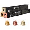 NESPRESSO Espresso Trio Vanilio, Caramelito, Ciocattino - Variazioni - 30 Capsule