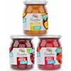 Generico Gentilini Tris Confetture Light Gusti Albicocca, Fragola e Amarena 220g [3 Barattoli]