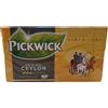 Pickwick Tè Nero Classico, Qualità Ceylon, Bevanda, Bibita, Confezione da 20 Bustine
