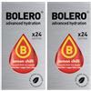 Generico SET 48 BOLERO DA 3 GRAMMI Lemon Chilli Preparato istantaneo polvere solubile in bustine Sticks per Bevande con Stevia e Vitamina C e Senza Zucchero ideale per fitness e diete