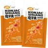 ELIXIUMPRO Konjac Shuang Hot & Spicy - Confezione da 2 x 50 g - Snack Cinese Piccante a Base di Konjac - Street Food Cinese Autentico - Weilong 麻辣味 - Snack Pronto da Gustare (2 x szechwan taste)