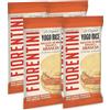 Generico 4X Rice Yogo Gallette di Riso Integrale Ricoperte con Yogurt e Arancia, Senza Glutine (Gluten Free) per Fiorentini 100g
