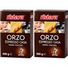 ELIXIUMPRO Orzo Espresso Ristora Casa Tostato e Macinato, Speciale per Moka - Caffè d'Orzo Istantaneo per Uso Domestico - Confezione da 2 x 500 g (Totale 1 kg)