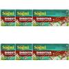 MENDOSA 6X Confezioni per Sognid'Oro - Tisana Digestiva, Con Anice, Liquirizia E Menta - 6 Confezioni da 40 G