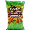 Doritos, Dinamita, Chile Limon Rolled Tortilla Chips, 9.75oz Bag (Pack of 4) by Frito Lay [Foods] by Doritos