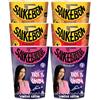Star Saikebon Noodles Nudolini Istantanei Orientali Pronti in 3 Minuti Gusti Assortiti da 60g ognuno con 2 Saikebaddie Hot e Spicy Piccante + 2 Confezioni al Manzo + 2 Cup al Pollo - Set da 6
