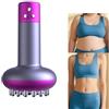 FREECOZYER Guasha massaggiatore elettrico a 6 velocità con microcorrente, con terapia di riscaldamento, rimozione della cellulite, dimagrante, per alleviare lo stress e rilassare il corpo (viola)