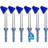 IIYL Punte di ricambio per il lavaggio del naso per irrigatore orale Waterpik Wp-100 Wp-450 Wp-250 Wp-300 Wp-660 Wp-900 (confezione da 6)