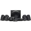 Logitech Z906 5.1 Sistema di Altoparlanti Audio Dolby Surround, Certificato Thx, Dolby e Dts, 1000 Watt, Spina elettrica UK - Nero