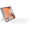 Samsung Book Cover Keyboard Custodia per tablet con tastiera retroilluminata per Galaxy Tab S9 Ultra | Tab S10 Ultra, Bianco