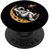 Cosmic Chill Space Explorer Lifestyle Gr Astronauta rilassato Space Moon Graphic PopSockets PopGrip Adesivo