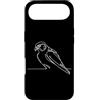 Jimbeels Custodia per iPhone Air Falco arte lineare Ornitologo