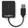 Nedis Lettore di schede multiple USB 2.0